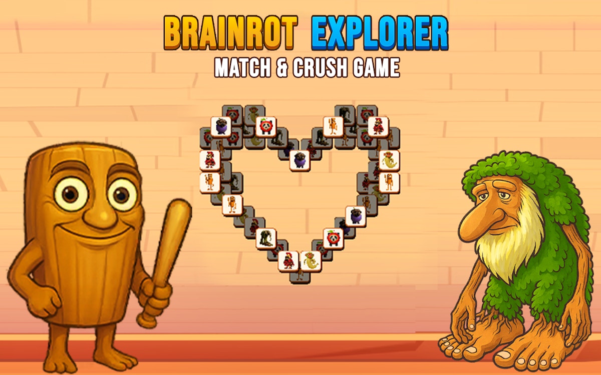 Brainrot Explorer: Match and Crush Game
