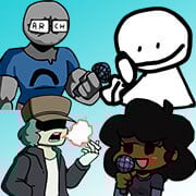 FNF: Arch but Everyone Takes Turn Singing