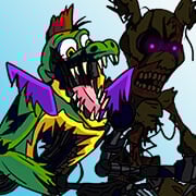 FNF: Triple Trouble but FNAF Security Breach Sings it