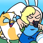 FNF vs Fionna and Cake