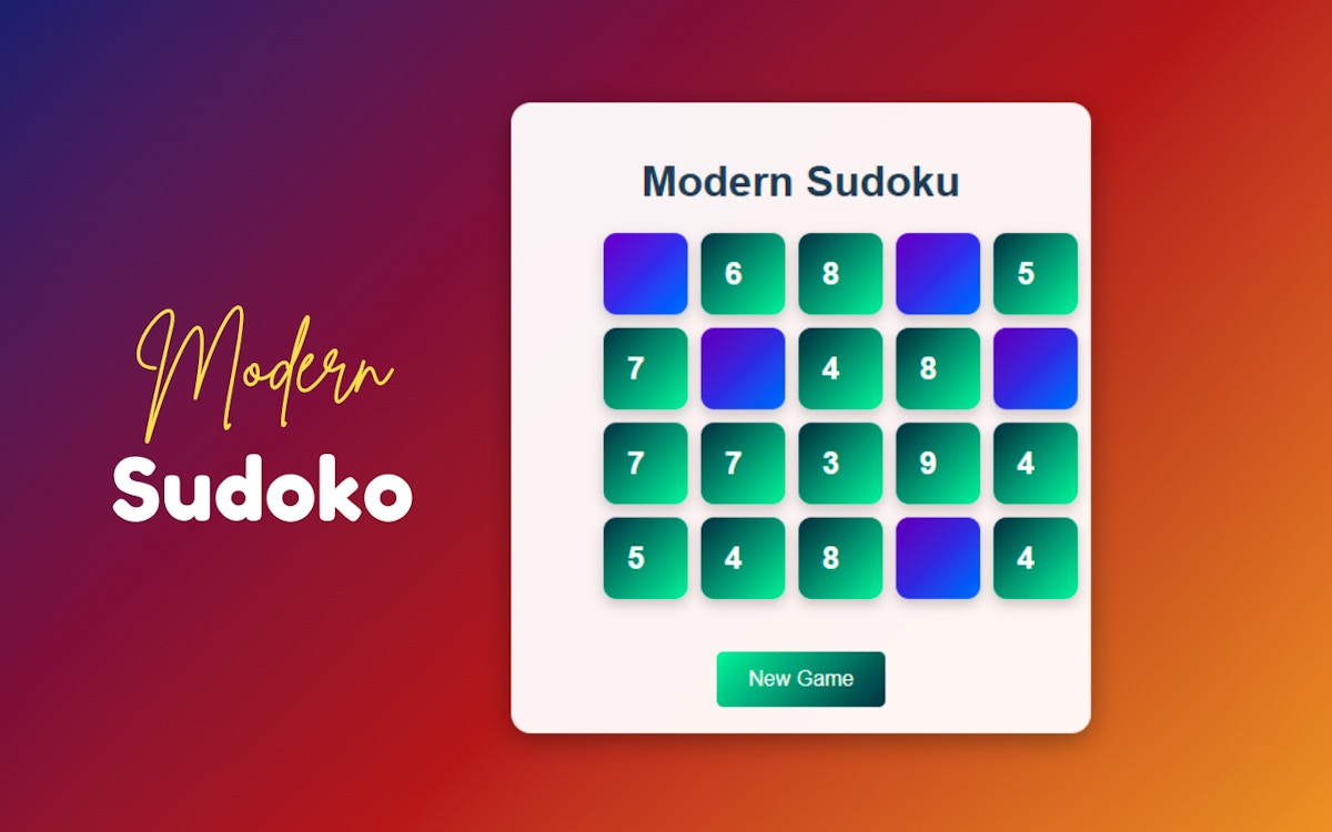 Modern Sudoku