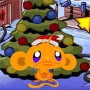 Monkey GO Happy Xmas Tree