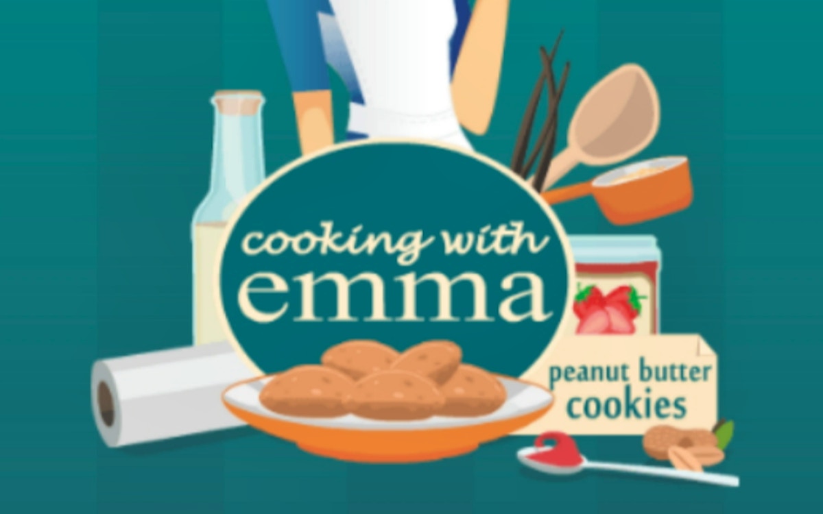 Peanut Butter Cookies - Cooking with Emma