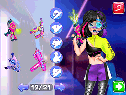 Princesses Cyber Robot vs Nature