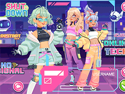 Teen Pastel Cyberpunk